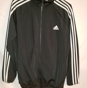 Adidas Unisex Jogging Suit, Black/White, Large